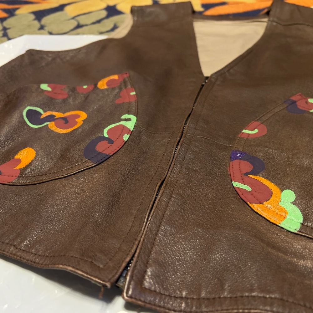 Leather Vest